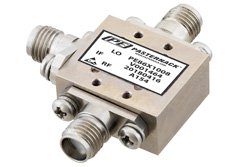 PE86X1008 - Double Balanced Mixer Operating from 6 to 18 GHz with an IF Range from DC to 6 GHz and LO Power of +15 dBm, Field Replaceable SMA