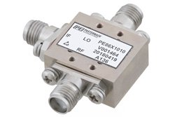 PE86X1010 - Double Balanced Mixer Operating from 24 GHz to 40 GHz with an IF Range from DC to 18 GHz and LO Power of +13 dBm, Field Replaceable 2.92mm
