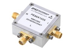 PE86X1025 - Double Balanced Mixer Operating from 2.5 GHz to 6 GHz with an IF Range from DC to 1.5 GHz and LO Power of +17 dBm, SMA