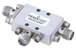 PE86X1027 - Double Balanced Mixer Operating from 3 GHz to 10 GHz with an IF Range from DC to 4 GHz and LO Power of +17 dBm, SMA