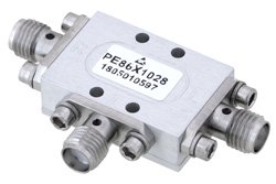 PE86X1028 - Double Balanced Mixer Operating from 6 GHz to 26 GHz with an IF Range from DC to 8 GHz and LO Power of +13 dBm, SMA