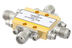 PE86X9000 - IQ Mixer Operating from 4 GHz to 8.5 GHz with an IF Range from DC to 3.5 GHz and LO Power of +15 dBm, Field Replaceable SMA
