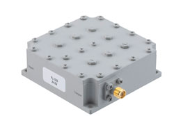 PE87FL1020 - Bandpass Filter with SMA Female Connectors Operating from 2.4 GHz to 2.484 GHz with a 165 MHz Passband Bandwidth