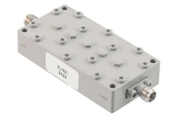 PE87FL1021 - Bandpass Filter with SMA Female Connectors Operating at 4 GHz with a 25 MHz Passband Bandwidth