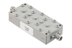 PE87FL1022 - Bandpass Filter with SMA Female Connectors Operating at 5 GHz with a 40 MHz Passband Bandwidth