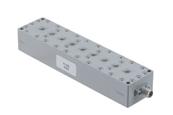 PE87FL1026 - Bandpass Filter with SMA Female Connectors Operating from 3.485 GHz to 3.515 GHz with a 45 MHz Passband Bandwidth