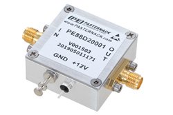 PE88D20001 - Frequency Divider, Divide by 20 Prescaler Module, 200 MHz to 6 GHz, SMA