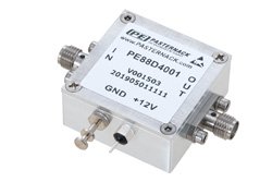 PE88D4001 - Frequency Divider, Divide by 4 Prescaler Module, 500 MHz to 18 GHz, SMA