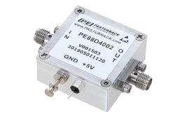 Frequency Divider, Divide by 4 Prescaler Module, 100 MHz to 20 GHz, SMA