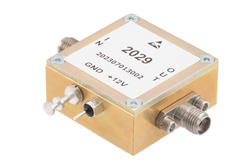 PE88X2029 - 2x Active Frequency Multiplier, 13 GHz to 24.5 GHz Output Frequency, 12.0 dB Conversion Gain, SMA