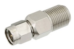 PE91003 - 50 Ohm SMA Male to 75 Ohm F Female Adapter