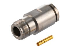 PE910032 - N Female Connector Clamp/Solder Attachment for RG213, RG214, RG8, RG9, RG11, RG225, RG393, RG144, RG216, RG215