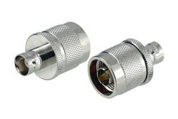 PE910054 - Commercial Grade N Male to BNC Female Adapter
