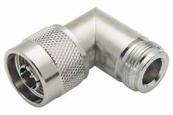 PE910101 - Commercial Grade N Male to N Female Right Angle Adapter