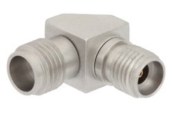 PE91111 - 2.4mm Female to 2.92mm Female Right Angle Adapter