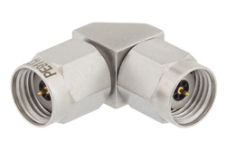 PE91137 - 2.4mm Male to 2.4mm Male Right Angle Adapter