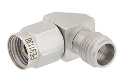 PE91138 - 2.4mm Male to 2.4mm Female Right Angle Adapter
