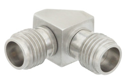 PE91159 - 1.85mm Female to 2.4mm Female Right Angle Adapter