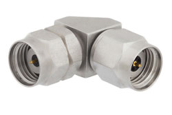 PE91161 - 1.85mm Male to 2.92mm Male Right Angle Adapter