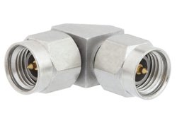 PE91169 - 3.5mm Male to 3.5mm Male Right Angle Adapter