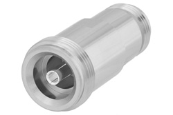 PE91218 - 4.1/9.5 Mini DIN Female to N Female Adapter, IP67 Mated