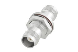 PE91242 - Bulkhead Mount TNC Female to TNC Female Adapter, IP67 UnMated