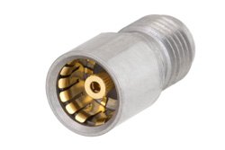 Slide-On BMA Jack to SMA Female Adapter