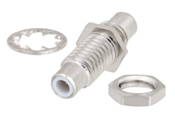 PE91403 - SMC Jack to SMC Jack Bulkhead Mount Adapter