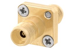 PE91408 - 2.4mm Female to Female Precision Calibration Kit Component Thru Operating from DC to 50 GHz