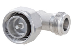 PE91483 - Low PIM 4.3-10 Male to N Female Right Angle Adapter