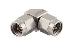 PE91515 - 3.5mm Male to 3.5mm Male Miter Right Angle Adapter