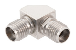 PE91517 - 2.92mm Female to 2.92mm Female Miter Right Angle Adapter