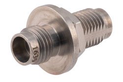 PE91639 - High Temperature Adapter Bulkhead Mount 2.4mm Female to 2.4mm Female, 50GHz VSWR1.2, MIL-STD 348B