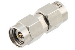 PE91641 - High Temperature Adapter 2.4mm Male to 2.4mm Male, 50GHz VSWR1.3, MIL-STD 348B