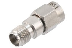 PE91651 - High Temperature Adapter 2.92mm Female to 1.85mm Male, 40GHz VSWR1.15, MIL-STD 348B