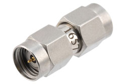 PE91657 - High Temperature Adapter 2.92mm Male to 1.85mm Male, 40GHz VSWR1.25, MIL-STD 348B