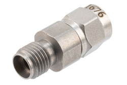 PE91676 - High Temperature Adapter 3.5mm Female to 2.4mm Male, 34.5GHz VSWR1.25, MIL-STD 348B