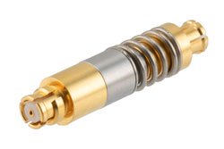 PE91741 - SMP Female to SMP Female Spring-loaded Adapter (Bullet), L=0.85 inch