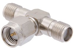 PE9182 - SMA Tee Adapter Female-Male-Female