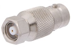 PE9236 - 50 Ohm BNC Female to 75 Ohm SMC Plug Adapter