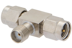 PE9247 - SMA Tee Adapter Male-Female-Male