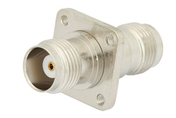 PE9288 - TNC Female to TNC Female 4 Hole Flange Mount Adapter