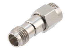 PE93187 - High Temperature Adapter 2.92mm Male to 2.4mm Female, 40GHz VSWR1.15, MIL-STD 348B