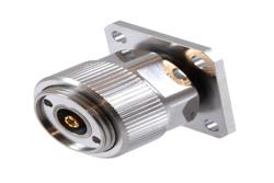 PE9327 - Precision 4 Hole Flange Mount SMA Female to 7mm Adapter