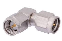 PE9418 - SMA Male to SMA Male Right Angle Adapter