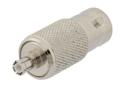 PE9467 - MCX Plug to BNC Female Adapter