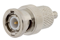 PE9469 - MCX Plug to BNC Male Adapter