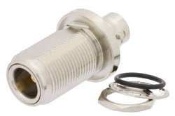 PE9540 - Bulkhead Mount N Female to BNC Female Adapter