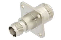 PE9552 - N Female to TNC Female 4 Hole Flange Mount Adapter