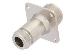 PE9553 - 4 Hole Flange Mount N Female to HN Female Adapter